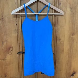 LULULEMON cobalt blue tank